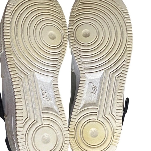 Nike Air Force 1 Low Drop Type Summit White Sneakers C10054-100 Shoes Size 8 - Picture 5 of 8